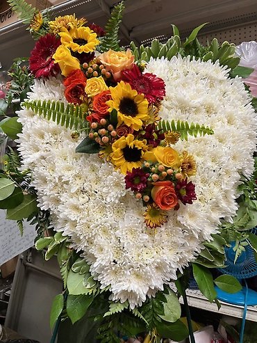 Tropical Heart Wreath