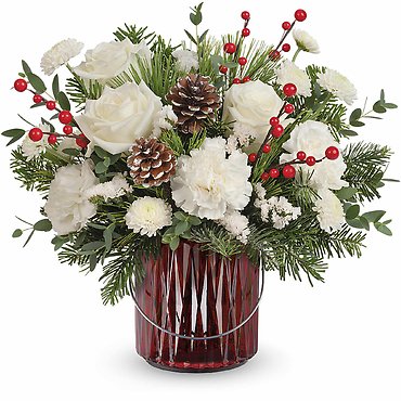 Gleaming Holiday Bouquet