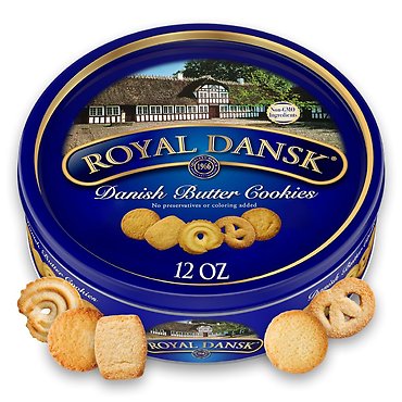 Royal Dansk Danish Butter Cookies (Small)
