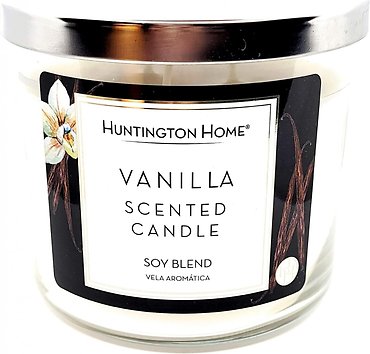 Huntington Home Soy Blend Vanilla Scented Candle