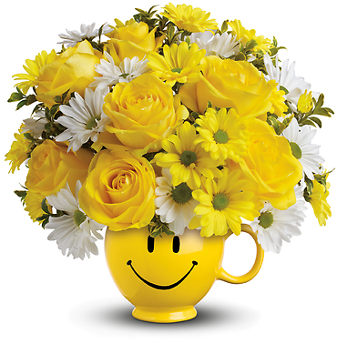 Be HappyÂ® Bouquet with Roses